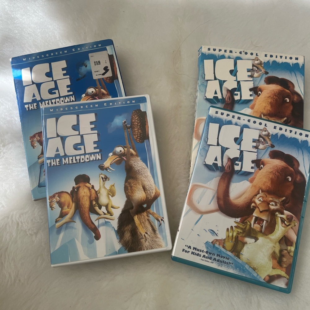 2 Ice Age DVD Collection